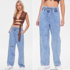 NEW High Rise Pinch Waist 90s Baggy Jeans